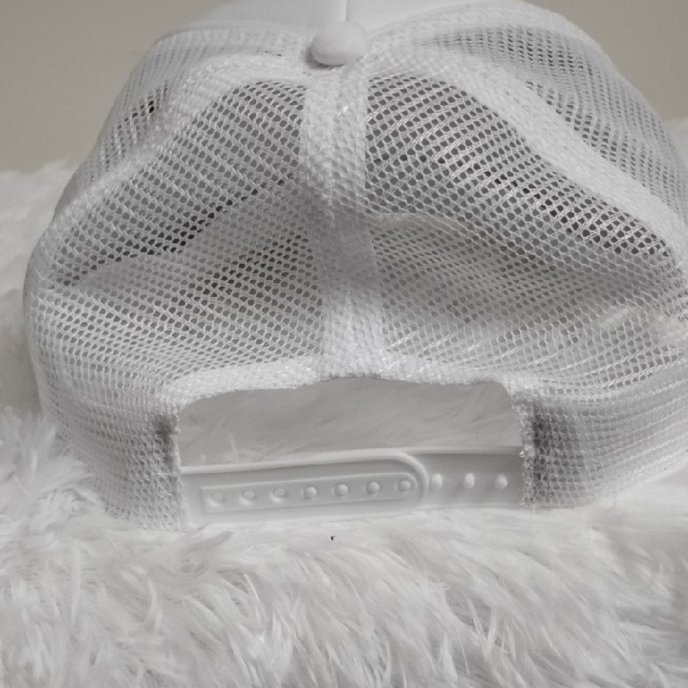"IN MY CAT MOM ERA" Pink White‎ Animal Print Cat Lover's Statement Trucker Hat - Picture 3 of 12